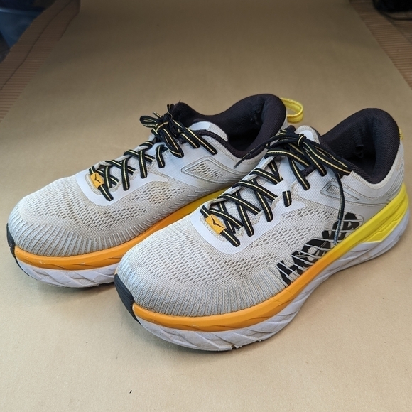 Hoka One One Bondi 7  1110530-NCRY Men's Size 10 2E gray - Picture 3 of 10